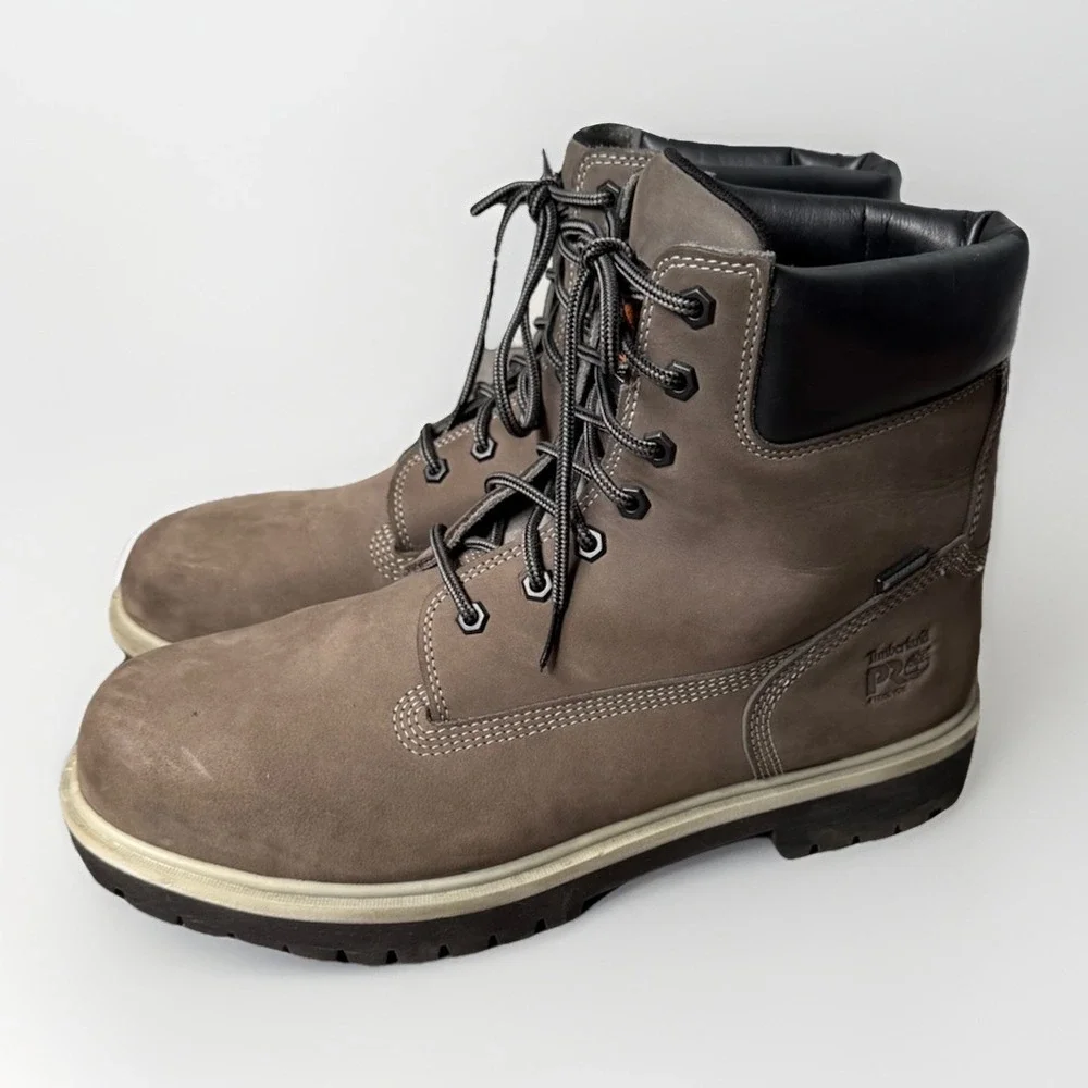 Timberland PRO 24/7 Waterproof Steel Toe Work Boots Men's US 13W Gray EH SR